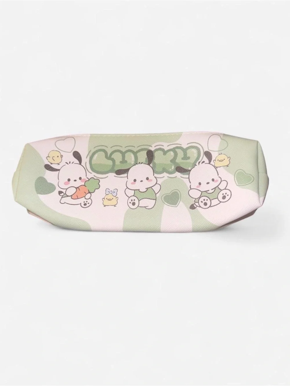 Sanrio Lucky Pencil Case in Green